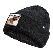 Goorin Bros. Cuffia Beanie 'Cool Cat' in Misto Acrilico Nero Unisex