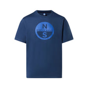 North Sails T-shirt maglia maglietta 692972 BASIC Big Logo 0787