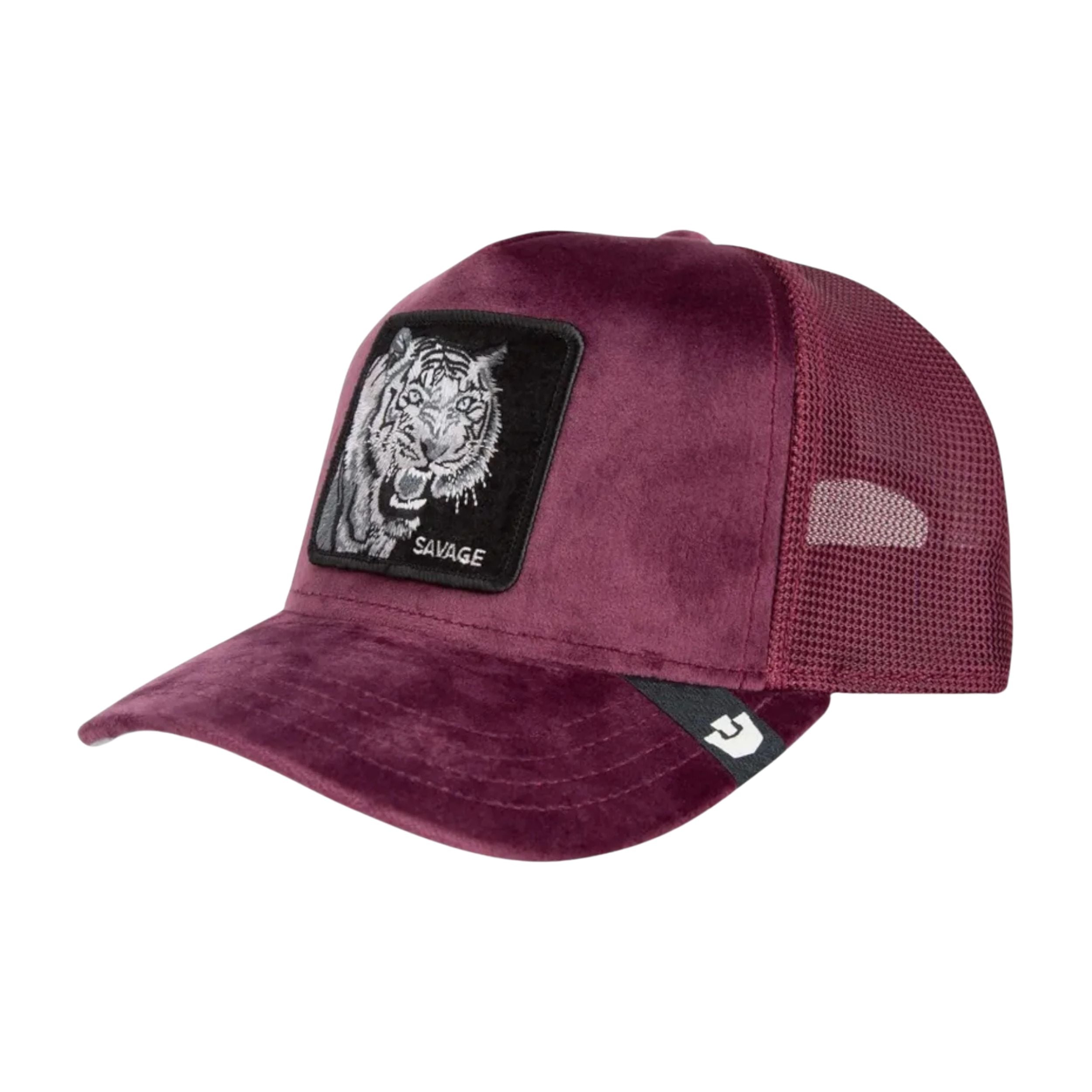 Goorin Bros. Cappellino Trucker Cap Invernale Savage Velour Viola Desiderio Unisex