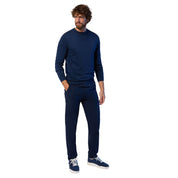 North Sails maglia maglioncino cotone CREWNECK KNITWEAR 14GG 699926 navy