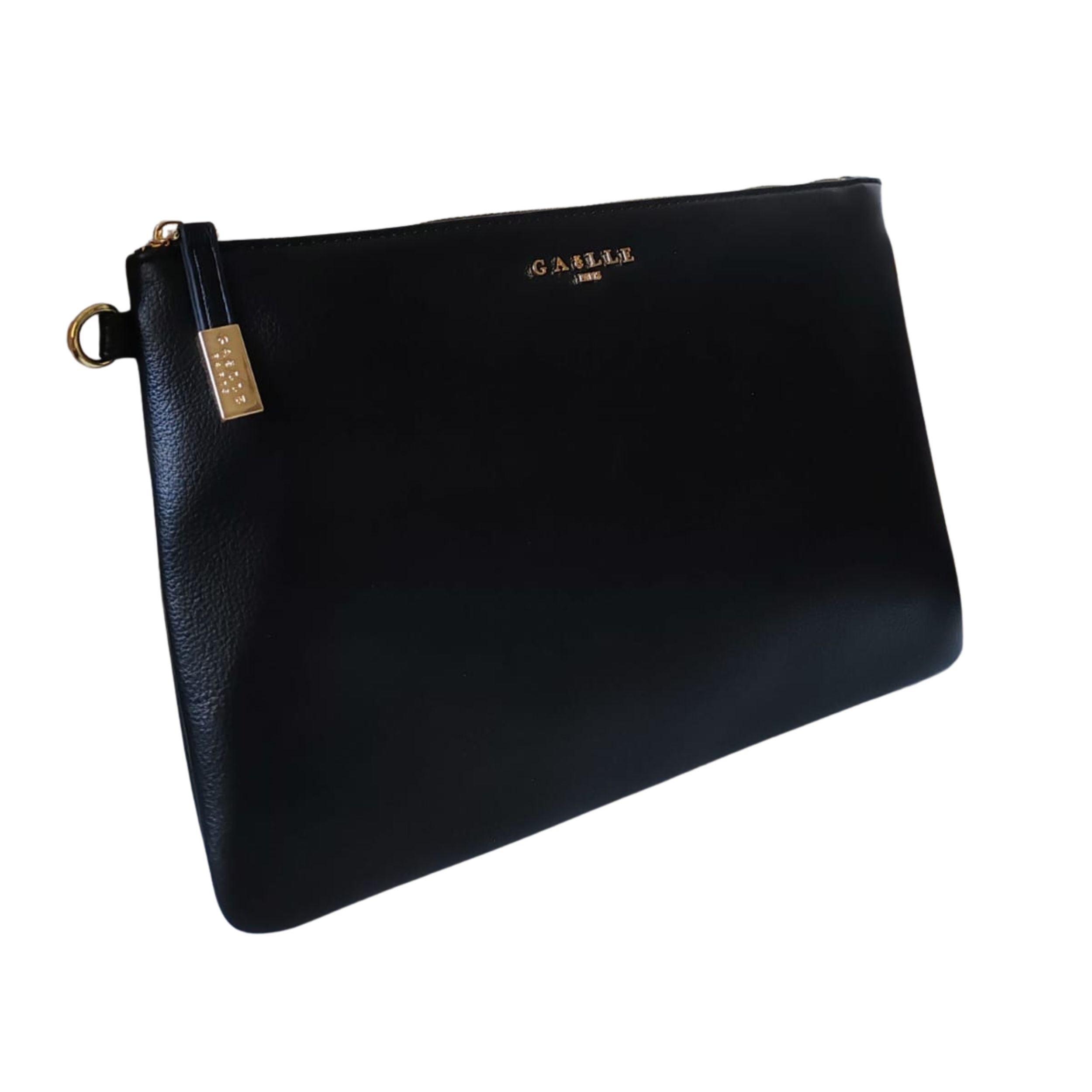 Gaelle Borsa a Mano Pochette in Ecopelle Nero Donna GAACW02320