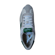 Diadora Heritage Sneaker Uomo Mercury Elite Sprint SW Tomaia in Pelle Bianco Verde