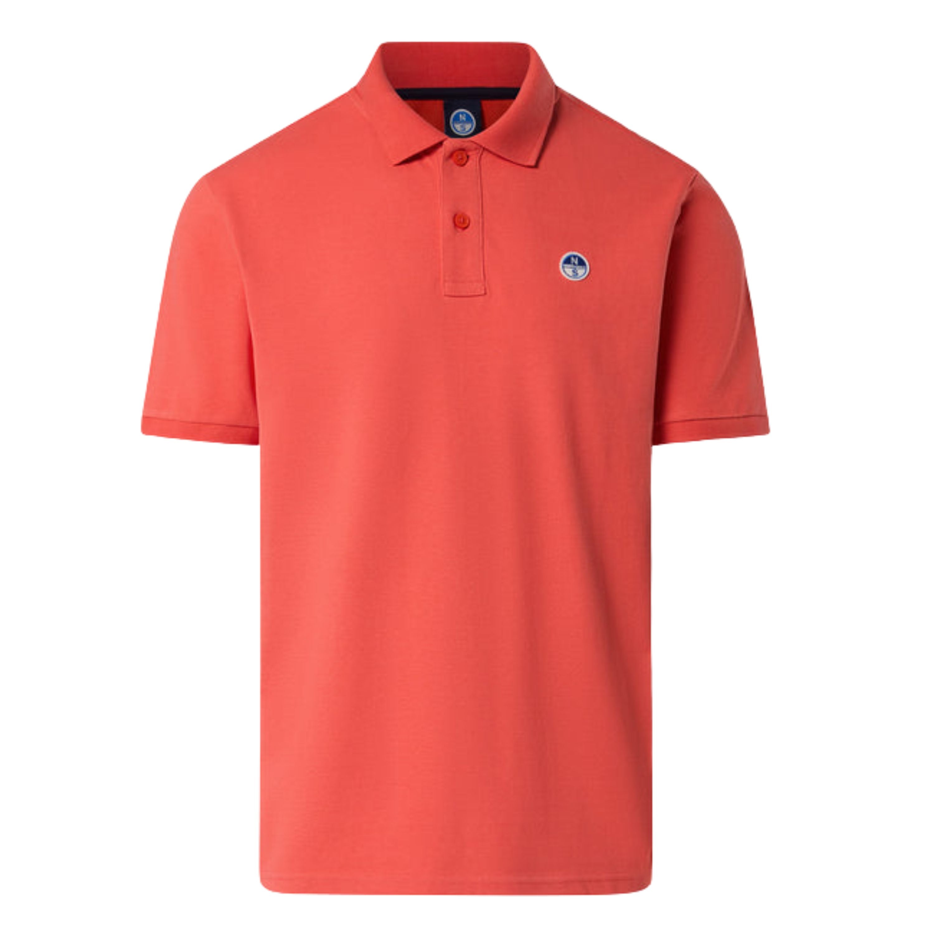 North Sails Polo maglia maglietta con logo paprika 692451 0251