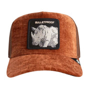 Goorin Bros. Cappellino Trucker Cap Invernale Iced Rinoceronte Marrone Unisex