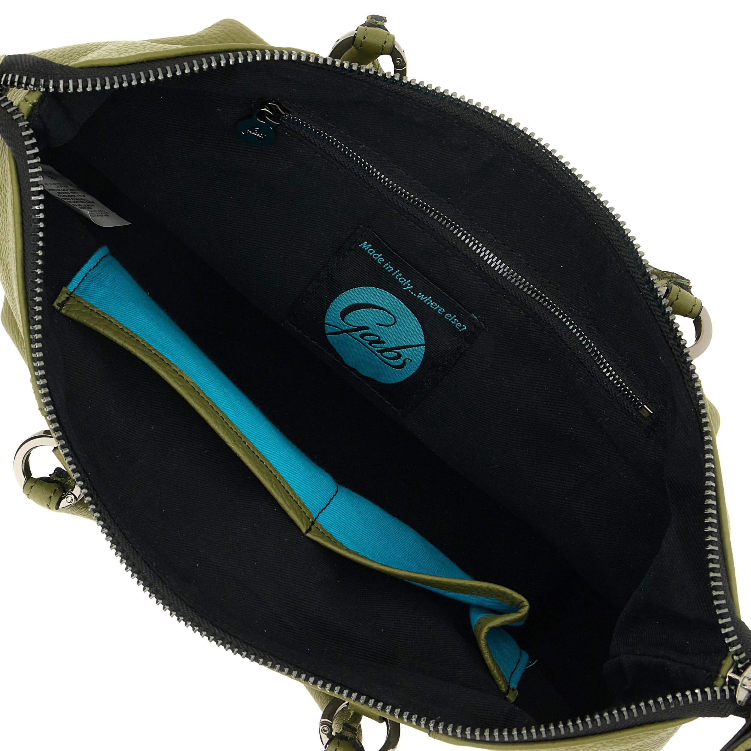 Gabs Borsa Donna trasformabile G3 PLUS L BULL BASIC Shopper Trasformabile Zaino Verde Prezzemolo