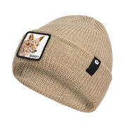Goorin Bros. Cuffia Beanie 'The Bandit' in Misto Acrilico Marrone Biscotto Unisex