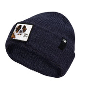 Goorin Bros. Cuffia Beanie 'The Top Dog' in Misto Acrilico Blu Galattico Unisex