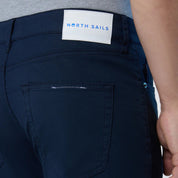 North Sails Pantaloni DAVIS - SLIM FIT 5 POCKET LONG TROUSER 673072 blu