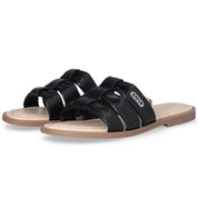 Liu Jo Scarpe ciabatte Amira 932 Sandali nero black saffiano