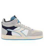 Diadora Magic Basket Demi Twin in Pelle Scamosciata Grigio