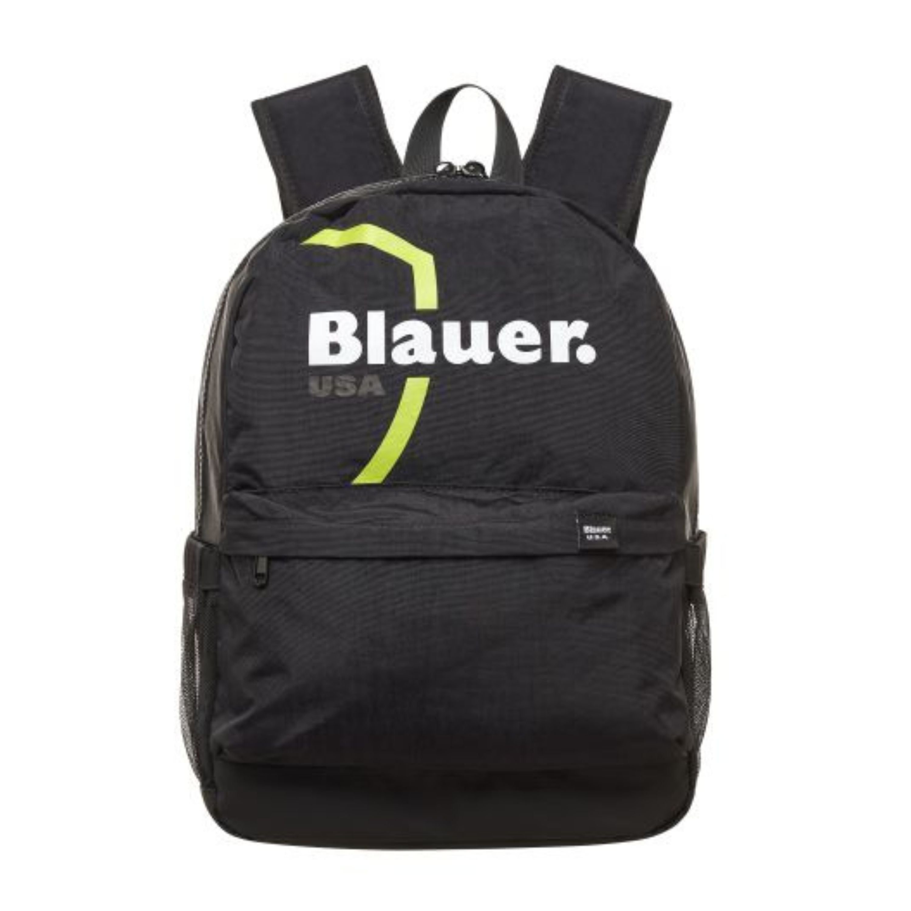 Blauer Women Unisex Cordura Nylon Backpack Basic Black Men