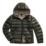 Blauer Giubbino Corto Imbottito Adams Verde Tiglio Interno Beige Uomo