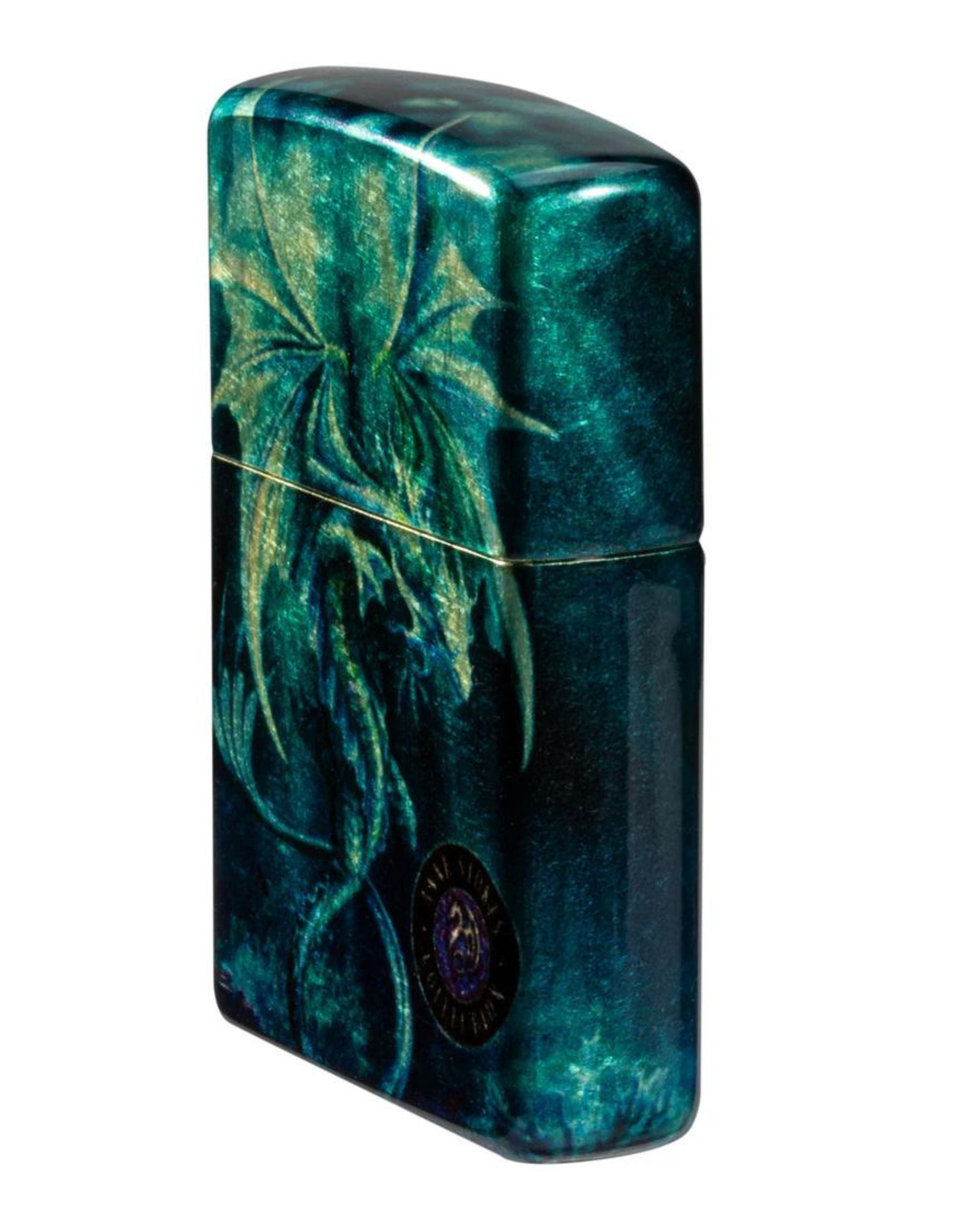 Zippo Refillable Windproof Made In Usa In Green Gift Box Unisex