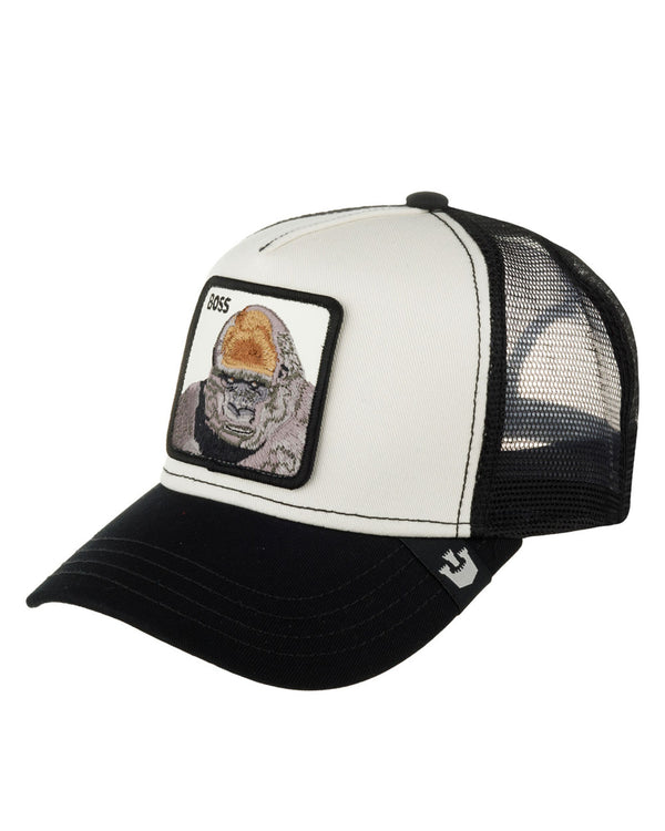 Goorin Bros. Trucker Cap Cappellino Animal Farm 'the Boss' Nero Unisex