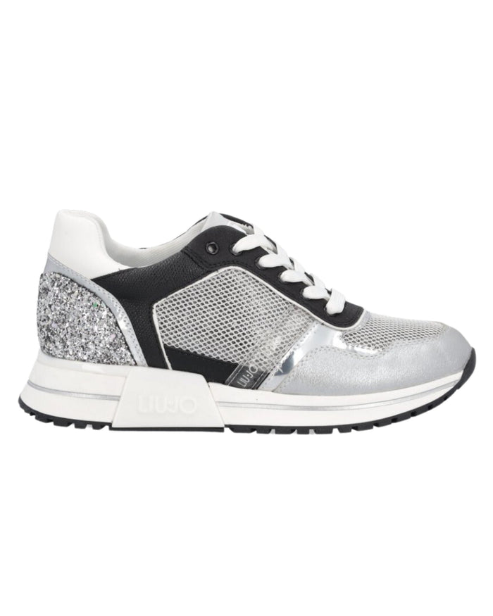 Liu Jo Sneakers Kiss 03 Similpelle Argento 1