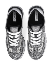 Liu Jo Sneakers Pelle Argento Donna