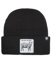 Goorin Bros. Cappello Beanie Hat Cuffia Con Patch Frontale E Logo Su Lato Nero Unisex