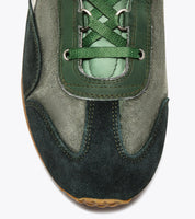 Diadora Heritage Sneaker Equipe Dirty Sw Evo in Tela e Pelle Verde Uomo