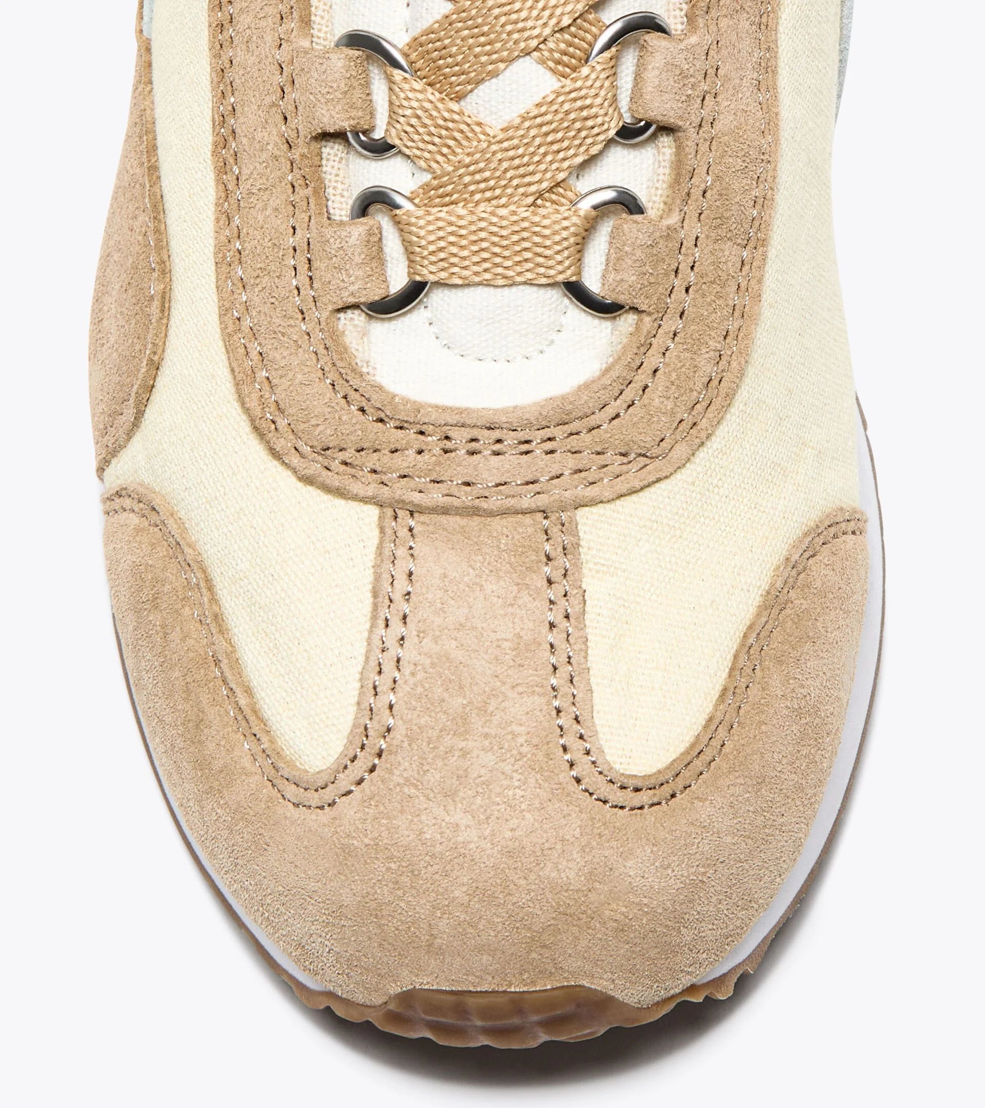 Diadora Heritage Sneaker Equipe Canvas Sw Evo in Misto Pelle Crema Nuvola Unisex