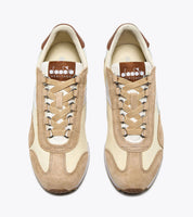Diadora Heritage Sneaker Equipe Canvas Sw Evo in Misto Pelle Crema Nuvola Unisex