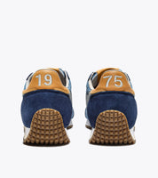Diadora Heritage Sneaker Equipe Canvas Sw Evo in Misto Pelle Blu Gabbia Unisex