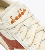 Diadora Heritage Sneaker B.Elite Ascesa in Pelle Premium Bianco Marrone Unisex