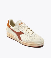Diadora Heritage Sneaker B.Elite Ascesa in Pelle Premium Bianco Marrone Unisex