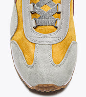 Diadora Heritage Sneaker Equipe '75 SW in Tela e Pelle Multicolore Giallo Fresia Uomo