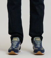 Diadora Heritage Sneaker Equipe Dirty Sw Evo in Tela e Pelle Azzurro Foschia Uomo