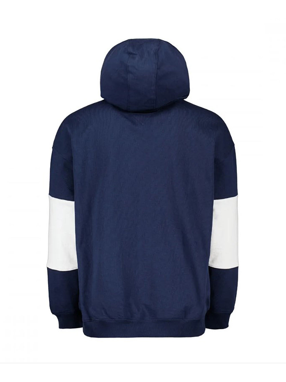 Tommy Jeans Felpa Skater Serif Linear Cotone Blu