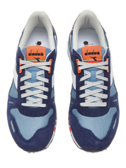 Diadora Titan Nylon/Suede Sneakers Blue