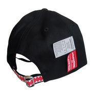 Sprayground cappello baseball SPRAYG LABELS CAP BLACK cotone nero SP15038