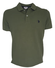 U.S. Polo Assn. T-Shirt Logo Fronte e Retro Cotone Verde