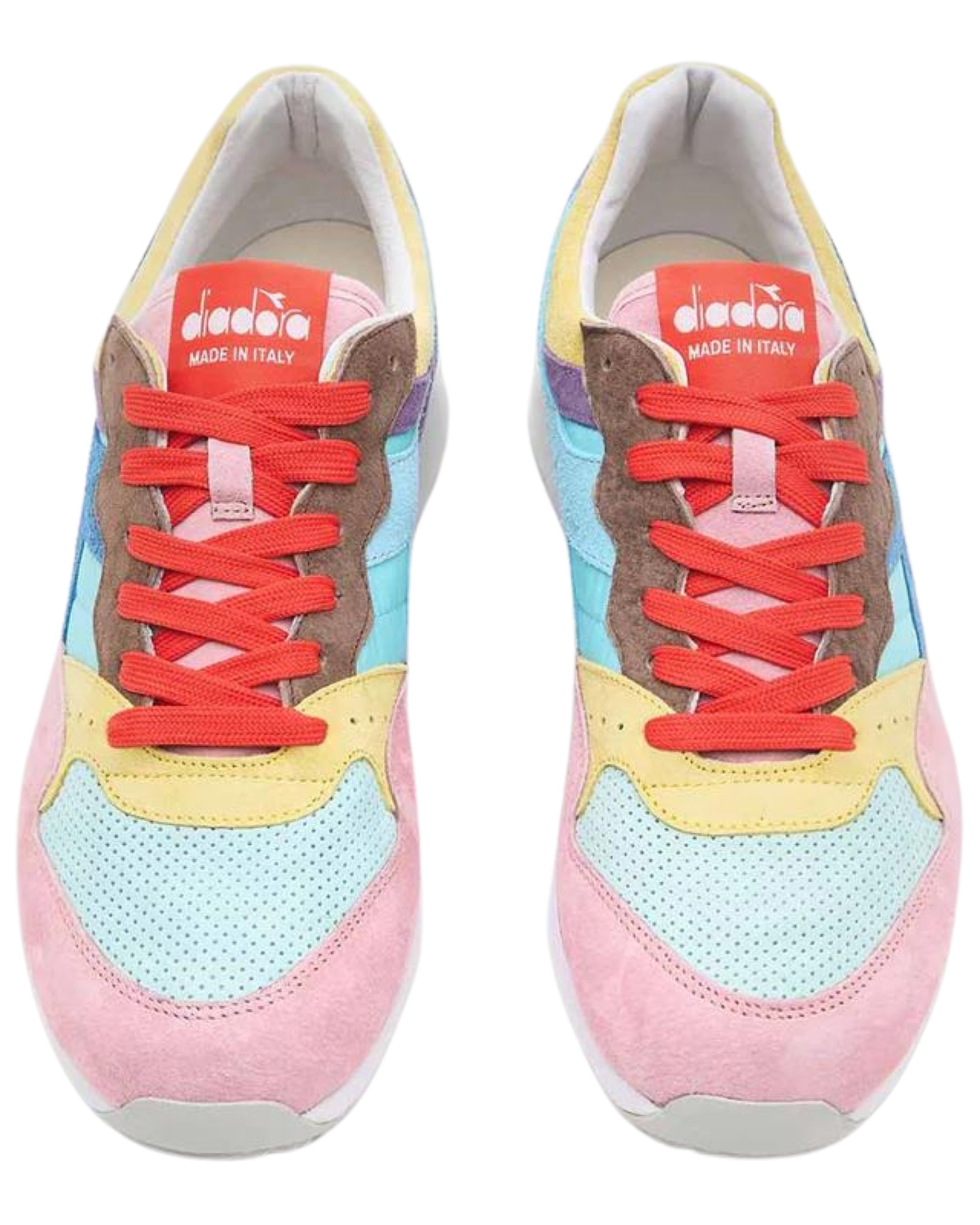Diadora running online bambino rosse
