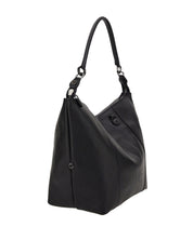 Gabs Backpack Convertible Hobo Shopper Tote Black Leather Satchel