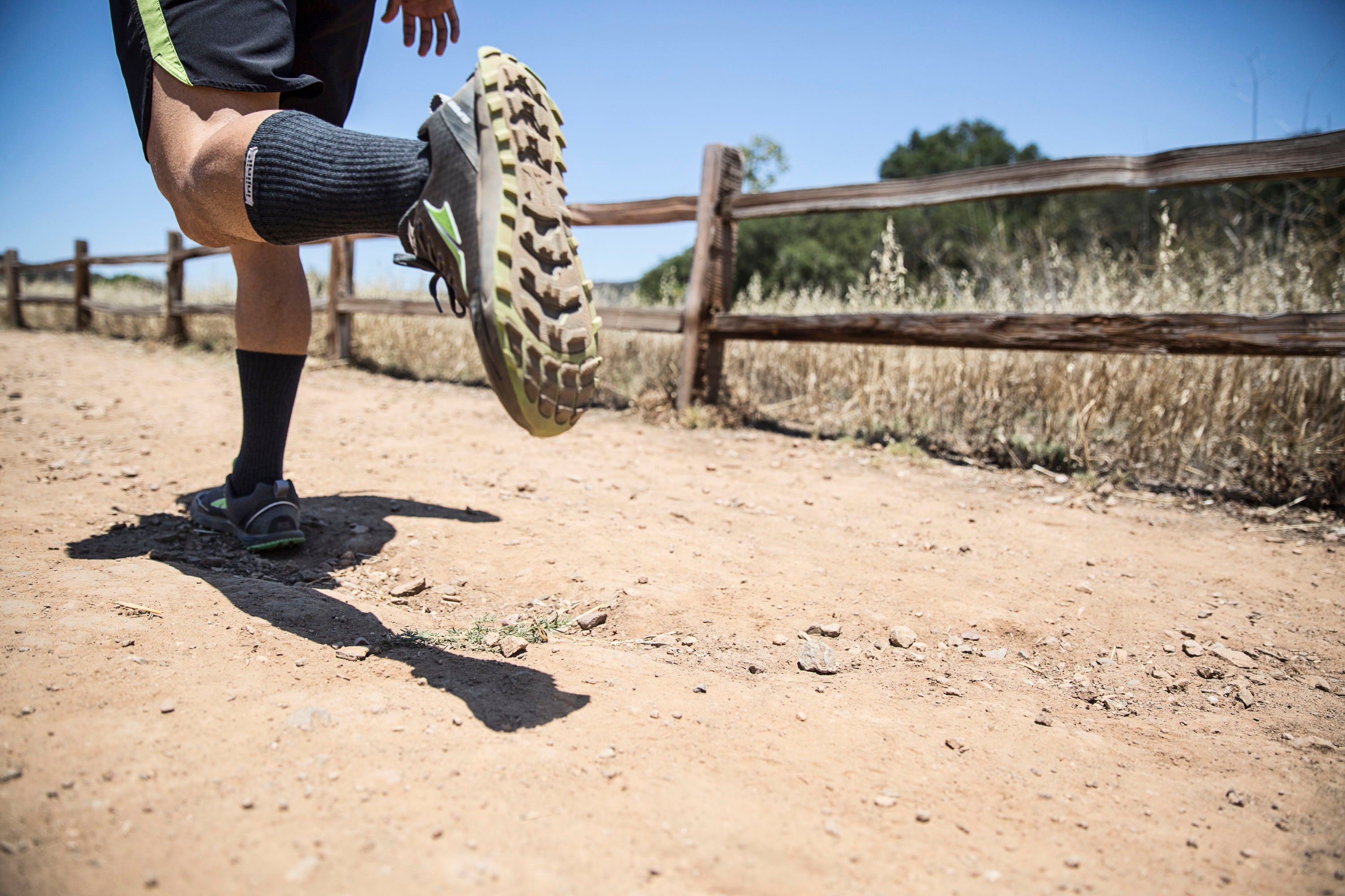 Injinji calze 5 dita da corsa rail Midweight Crew CoolMax EcoMade 213170 granite