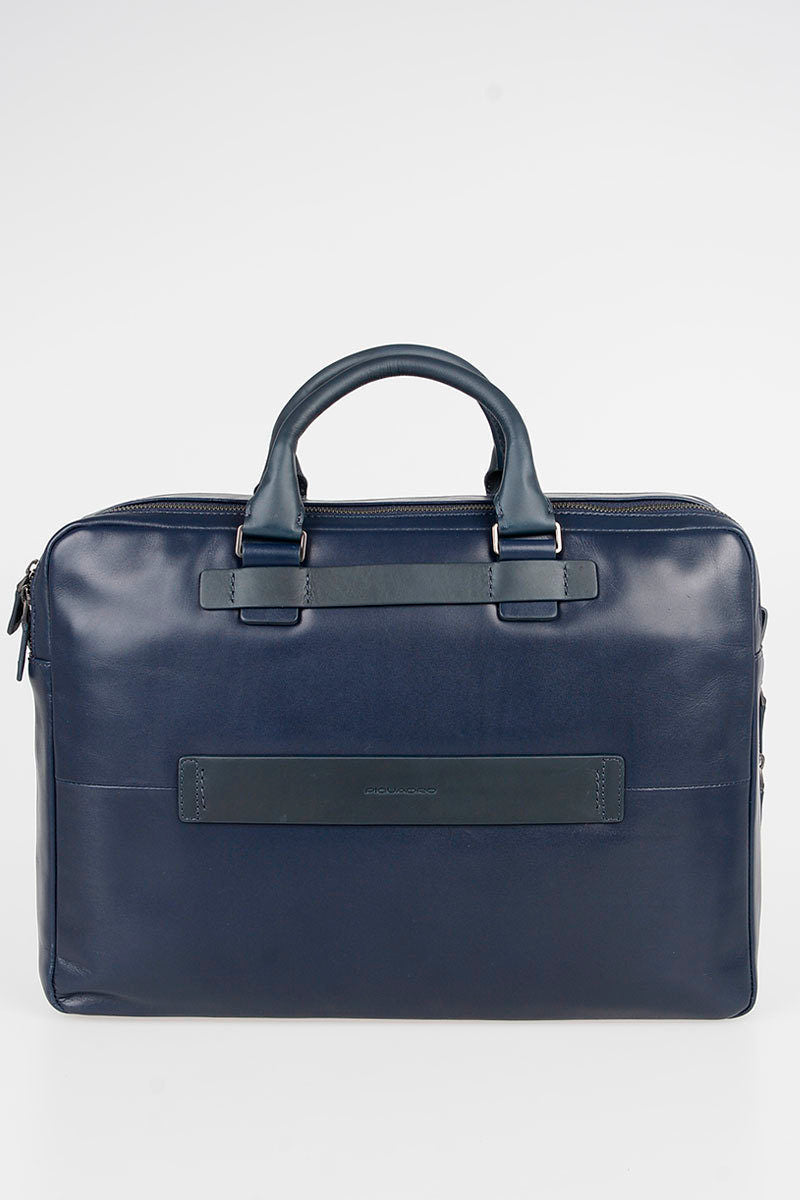 Piquadro Fast-check Two-Handle Laptop Case Blue Men