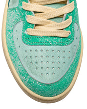Diadora Heritage Sneakers MI Basket High in Pelle Effetto Used Verde
