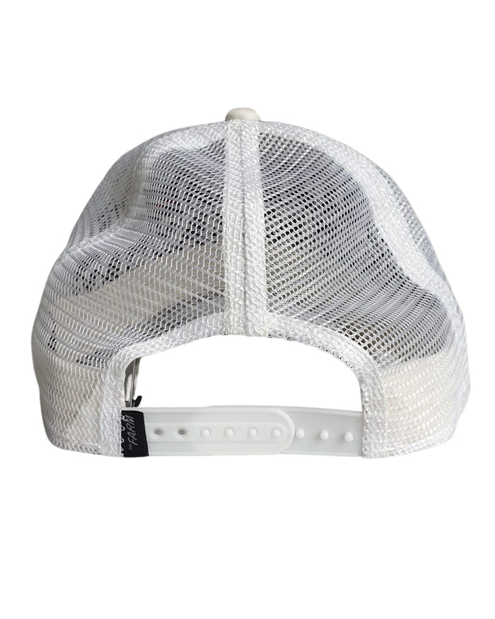 Goorin Bros. Trucker Cap Animal Farm 'the Baddest Boy' White Unisex 3