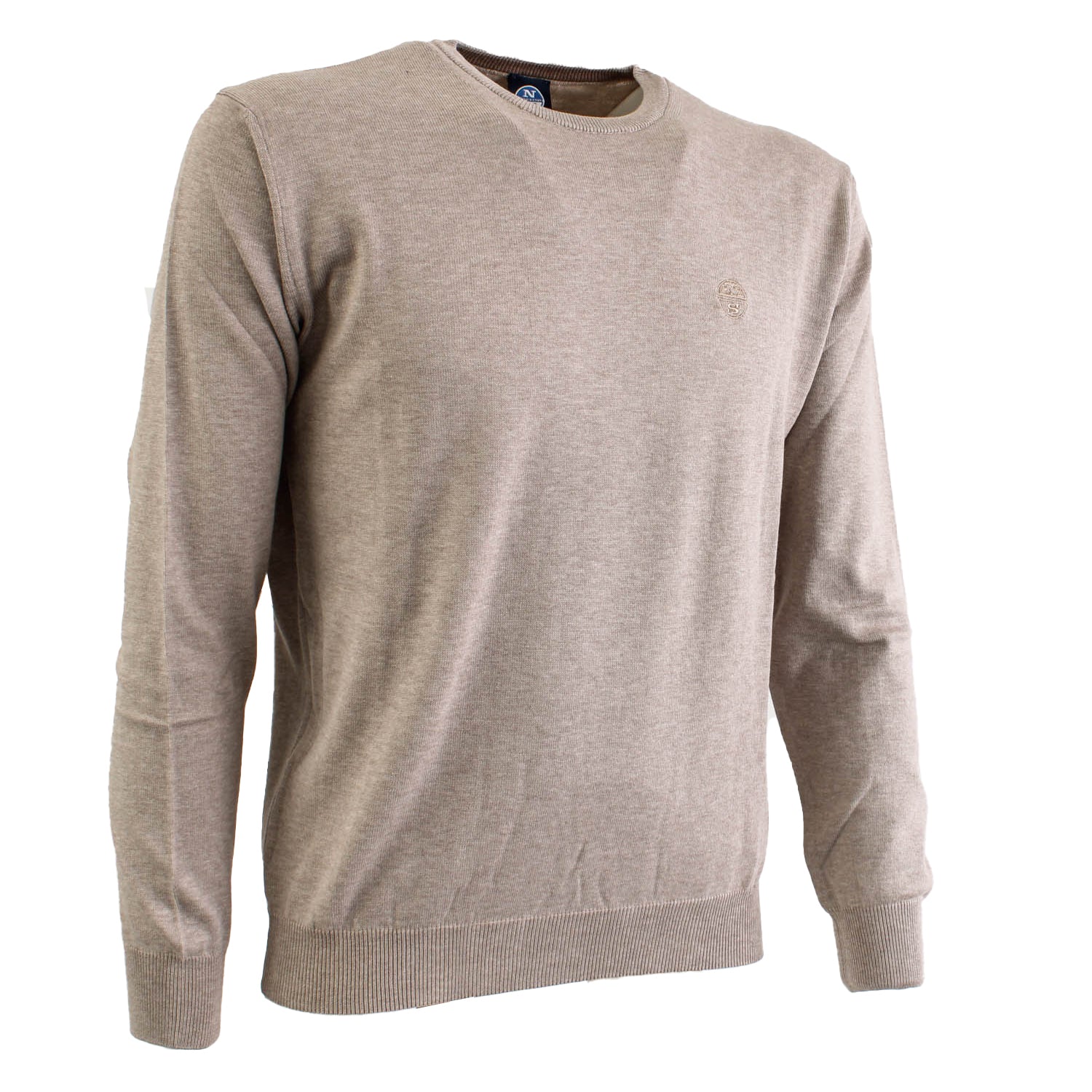 North Sails Crewneck Cotton Beige