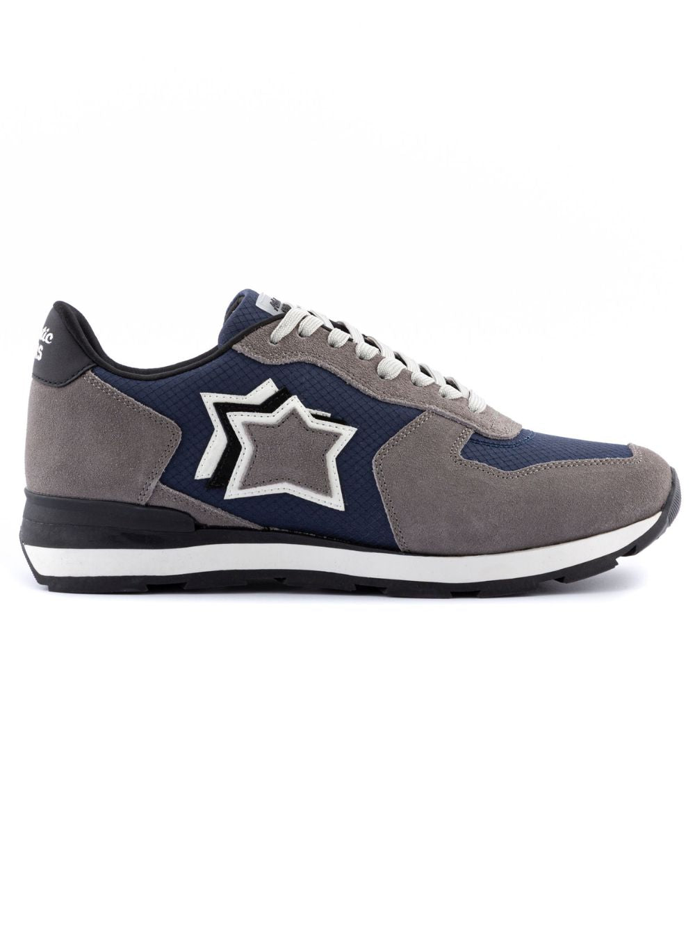 Atlantic Stars Sneakers Casual Lacci Sport Fashion Style Grigio Uomo