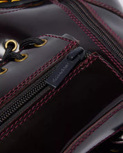 Dr. Martens Stivale Jadon Cherry Red Aracadia in Pelle Bordeaux Donna