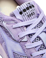 Diadora Heritage Mercury Elite Sneakers in Purple Tie-Dye Leather