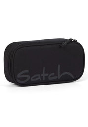 Satch Portapenne Scolastico Rigido 22x6x11 Cm, Poliestere Riciclato Nero Unisex