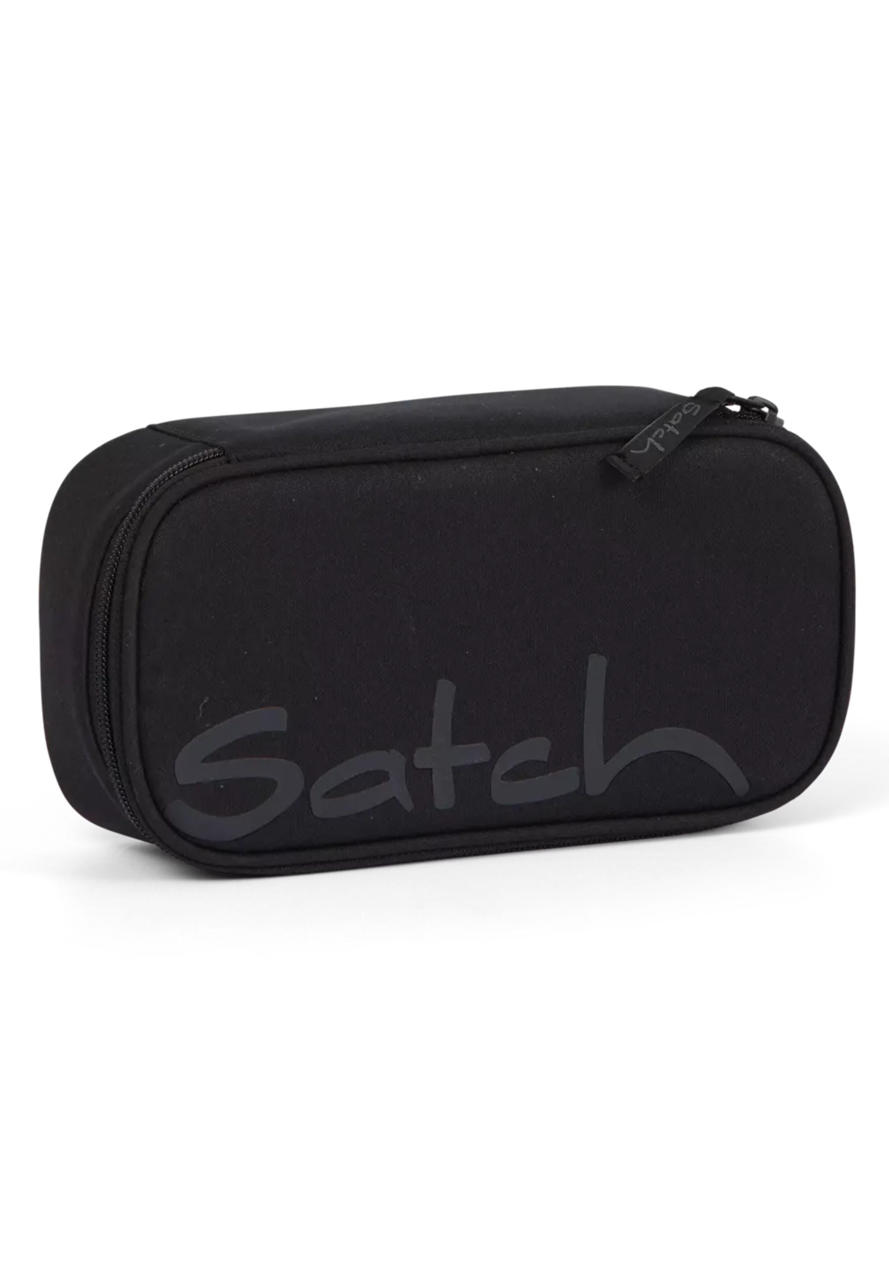 Satch Portapenne Scolastico Rigido 22x6x11 Cm, Poliestere Riciclato Nero Unisex