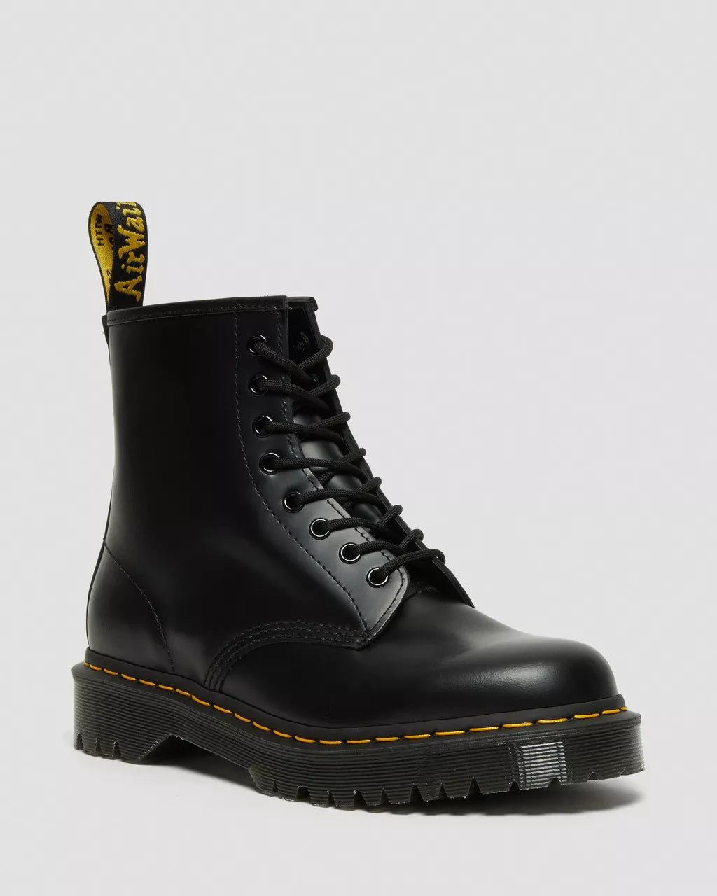 Dr. Martens Combat Boots 1460 Bex Black Smooth in Pelle Nero Unisex