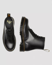 Dr. Martens Combat Boots 1460 Bex Black Smooth in Pelle Nero Unisex