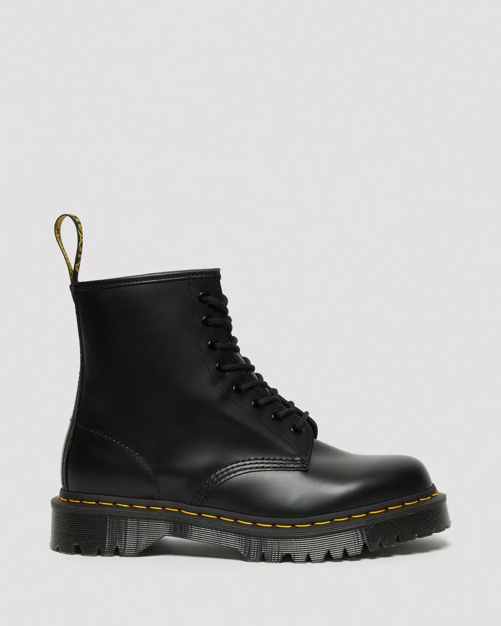 Dr. Martens Combat Boots 1460 Bex Black Smooth in Pelle Nero Unisex