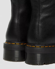 Dr. Martens Stivale Stringato Jadon FL Black Pisa in Pelle Nero Donna