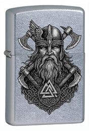 Zippo accendino Special Limited Edition Viking silver 25f002